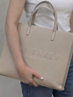 Ted Baker London "The Icon"  Tote Bag - Cream / Beige